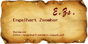 Engelhart Zsombor névjegykártya